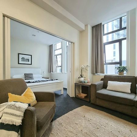 אוקלנד Urban Deco Apartment On Queen Street חדר תמונה