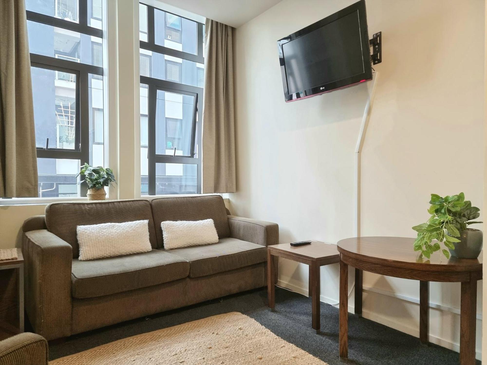 אוקלנד Urban Deco Apartment On Queen Street חדר תמונה