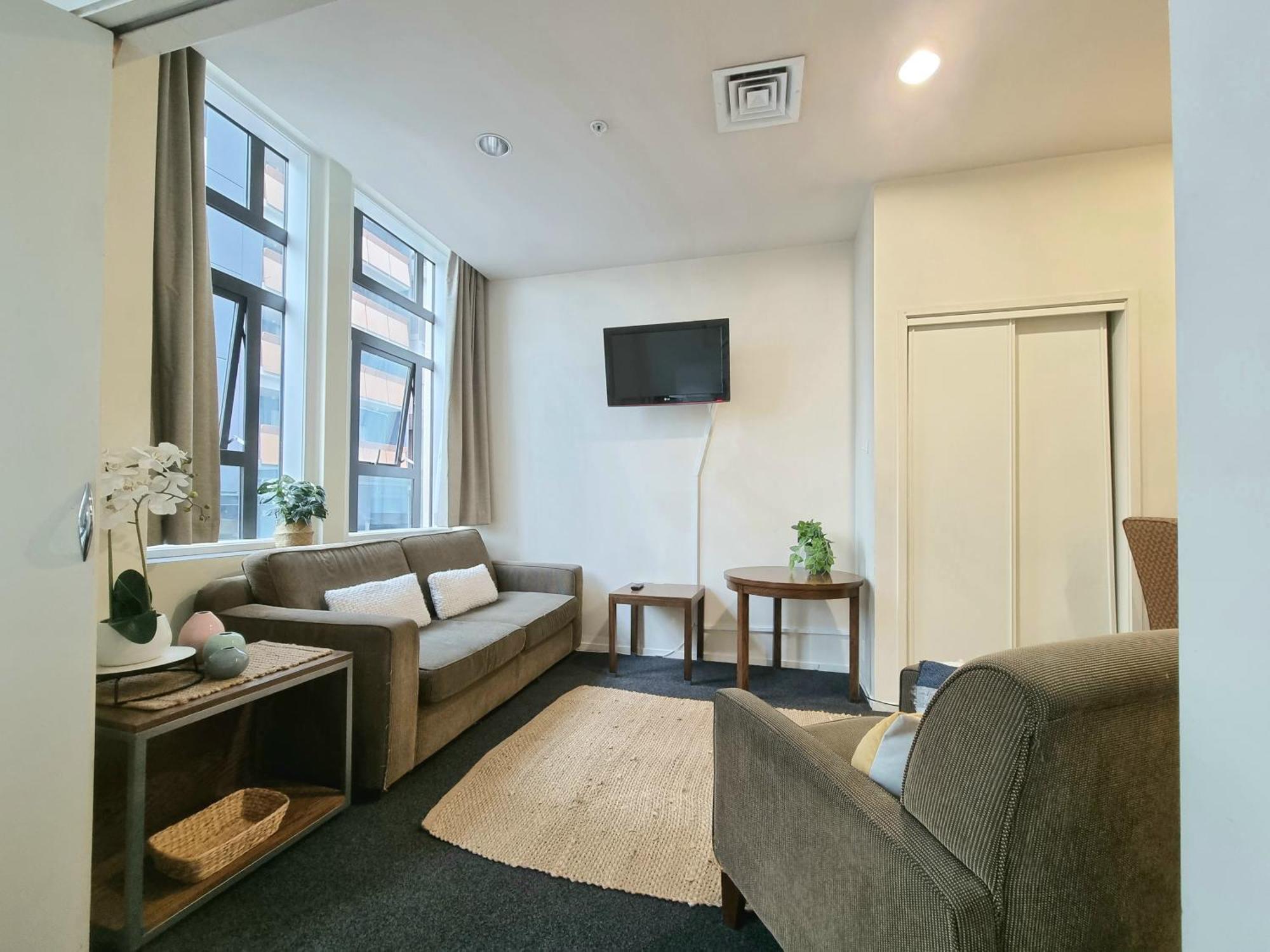 אוקלנד Urban Deco Apartment On Queen Street חדר תמונה